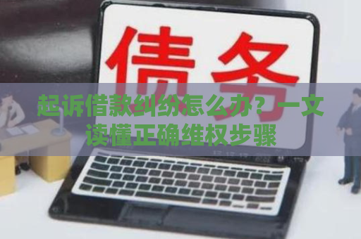 起诉借款纠纷怎么办？一文读懂正确维权步骤