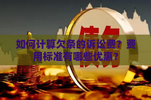 如何计算欠条的诉讼费？费用标准有哪些优惠？